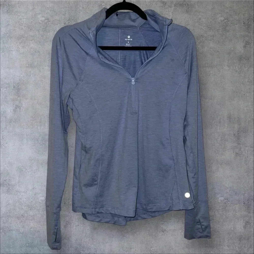Apana 1/4 zip pull over‎ size small